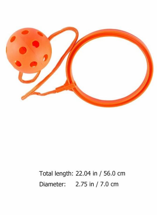Swingball Set 6pcs Sports Swing Ball Kids Skip Ankle Jumping Ring Children It Fitness for Boys Girls Favors Party Activities Game Supplies