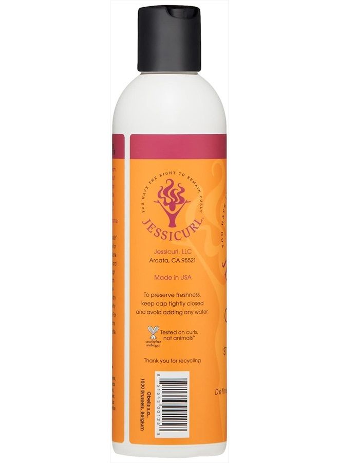 , Confident Coils Styling Solution, Island Fantasy, 8 Fl oz. Curl Cream for Humidity Control and Frizz Control, Curly Hair Products, Styling Cream