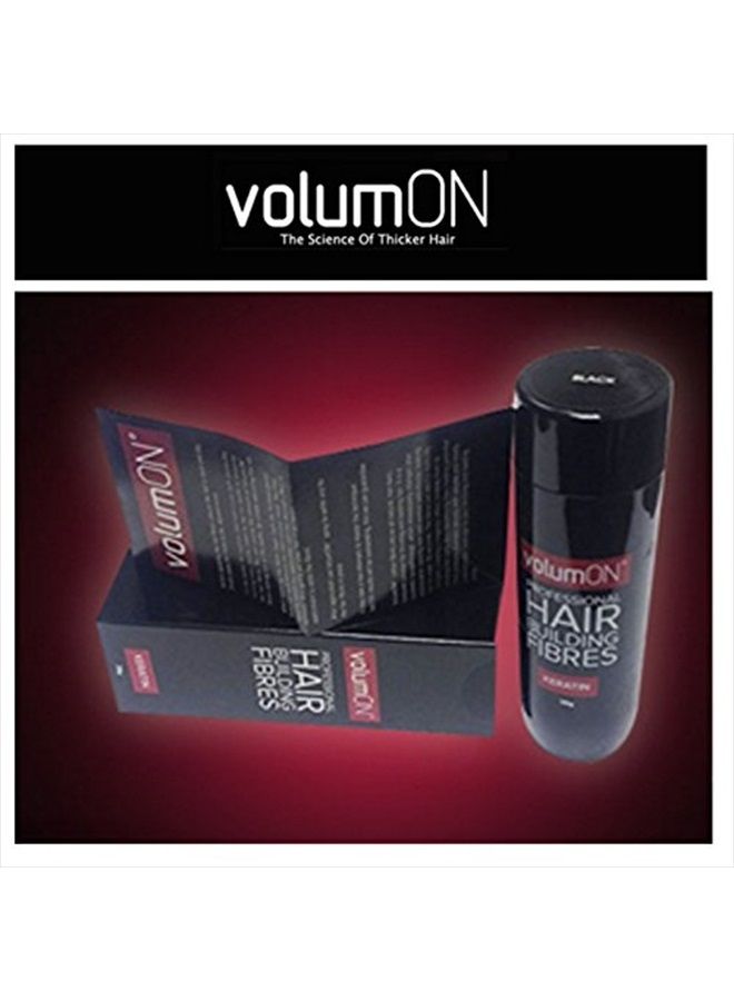 Professional Hair Building Fibres- Hair Loss Concealer- KERATIN- DARK BROWN 28g- Get Upto 30 Uses
