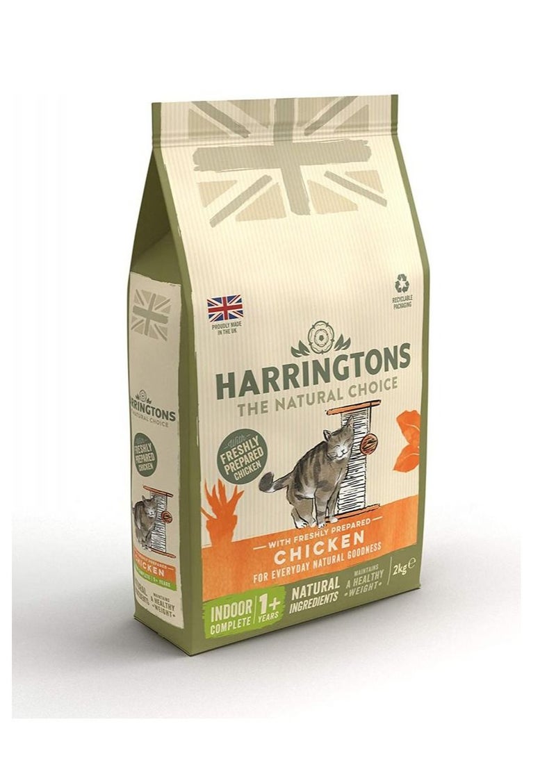 Harringtons Indoor Chicken Adult Cat Food ( 2kg )