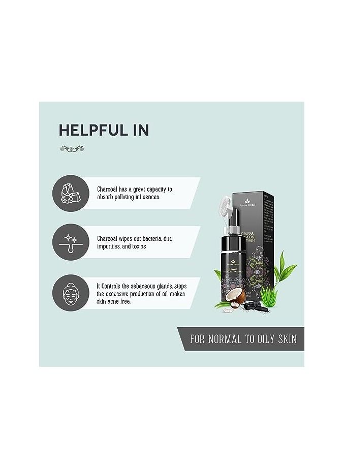 Avimee Herbal Kunwar Charcoal Face Wash