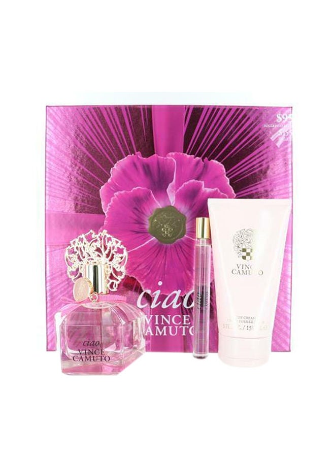 Vince Camuto Ciao Women Set Edp 100Ml+10Ml Spray +150Ml Body Cream