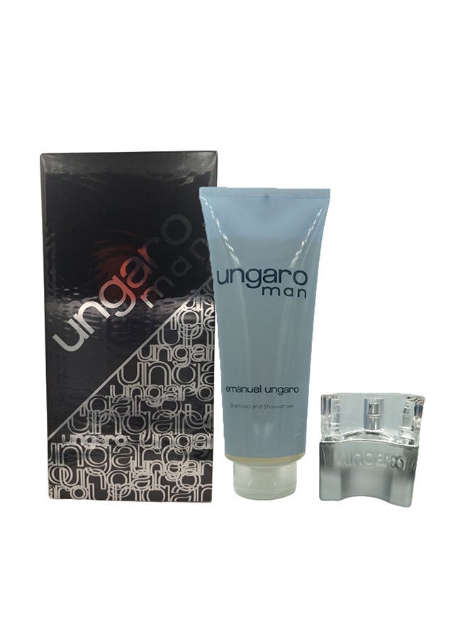 Emanuel Ungaro Ungaro Man Set Edt 30Ml + 400Ml Shampoo & Sg