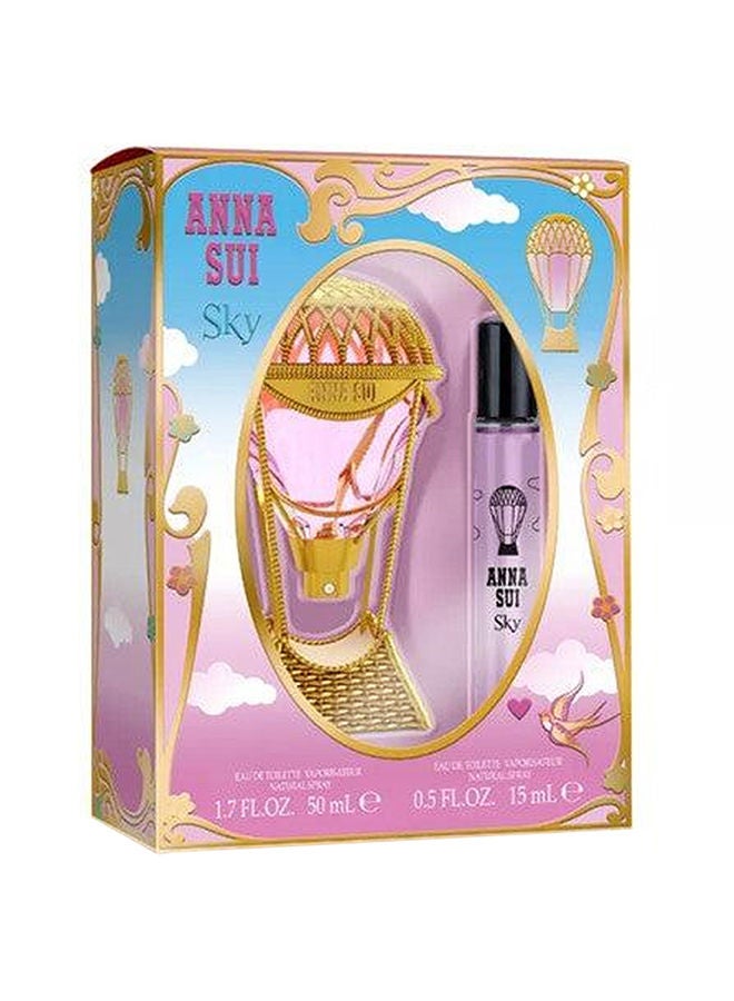 Anna Sui Sky Women Set Edt 50Ml + 15Ml Spray