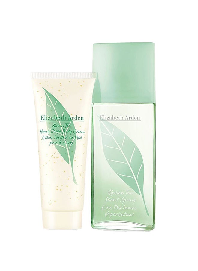 Elizabeth Arden Green Tea Eau Perfume 100Ml+100Ml Body Cream Set