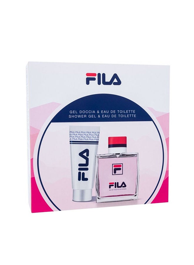 Fila Women Set Edt 100Ml + 200Ml Shower Gel