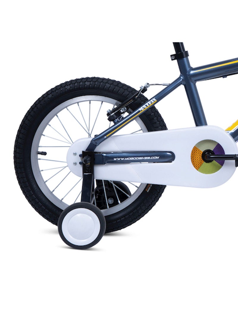 Matrix Alloy Kids Bikes 16 Inch - Grey
