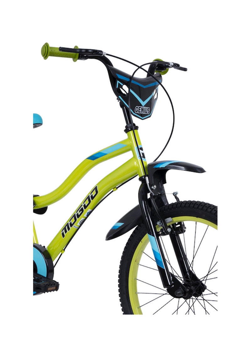Genius 20 Inch Kids Bikes - Green