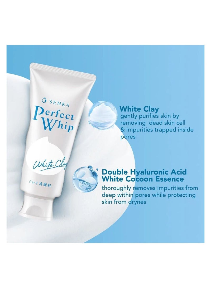 NEW Senka white clay facial foam - made in japan