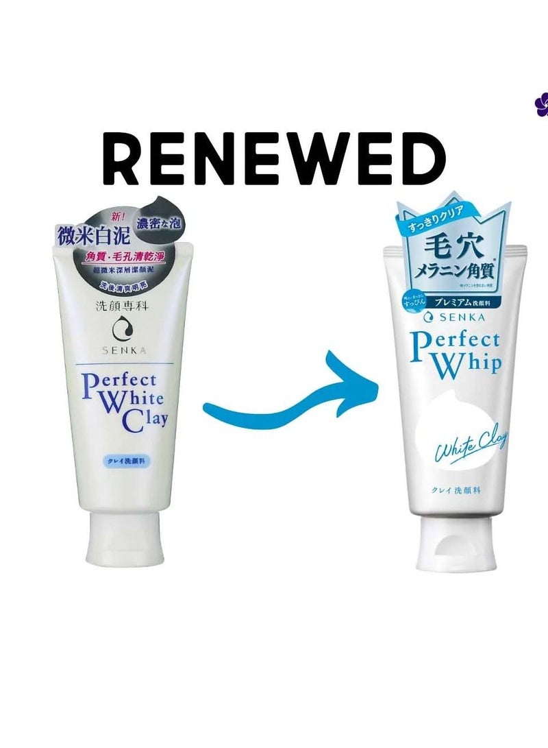 NEW Senka white clay facial foam - made in japan