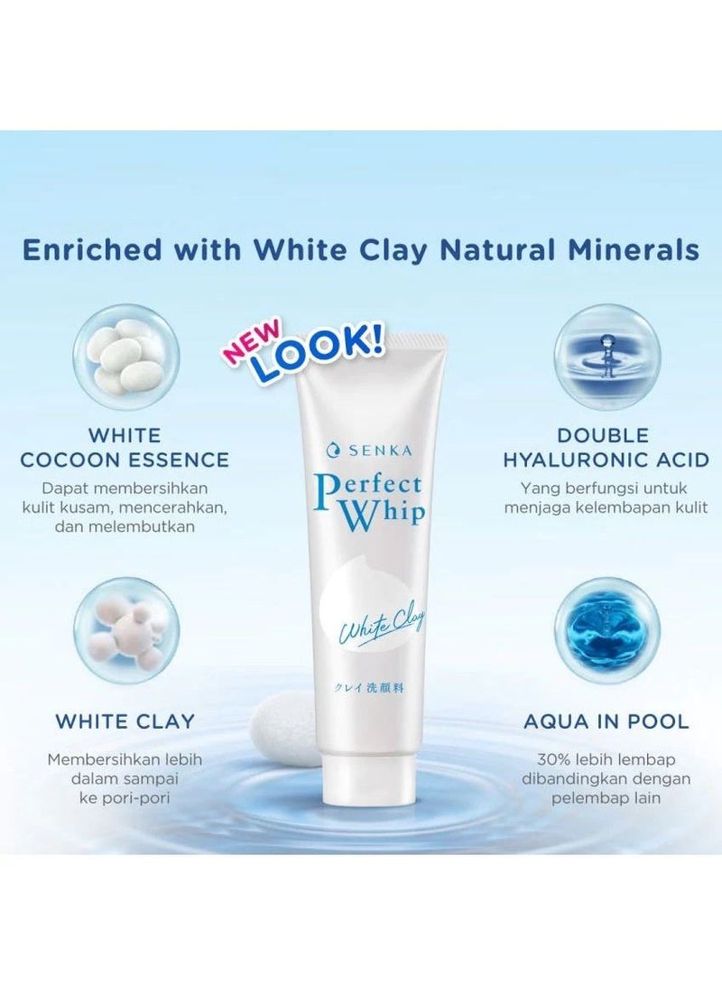 NEW Senka white clay facial foam - made in japan