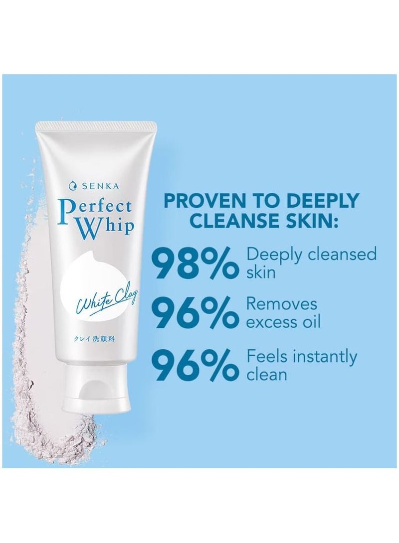 NEW Senka white clay facial foam - made in japan