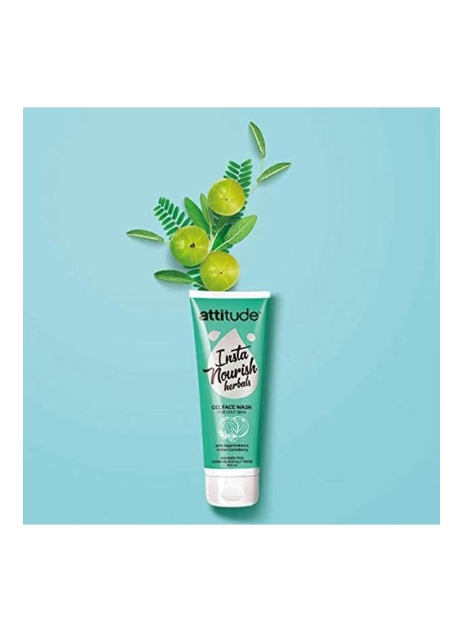 Attitude Face Wash and Moisturiser Green 100ml