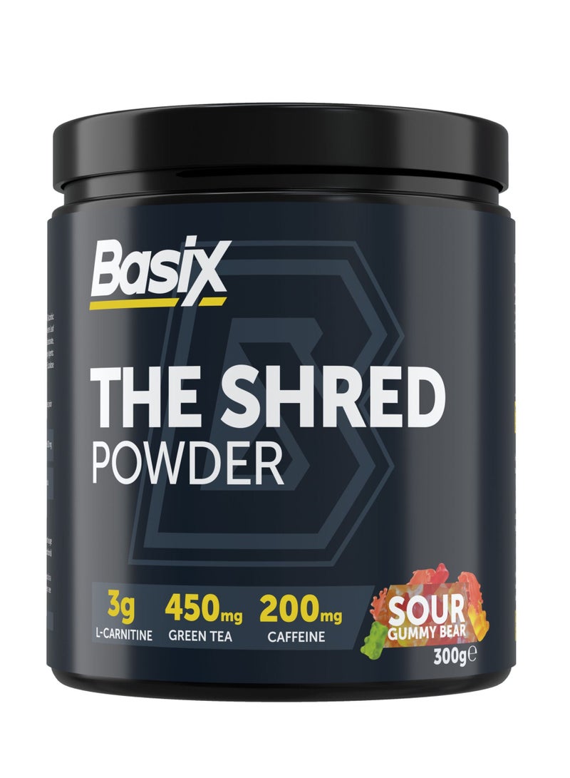 The Shred Powder 300g Sour Gummy Bear