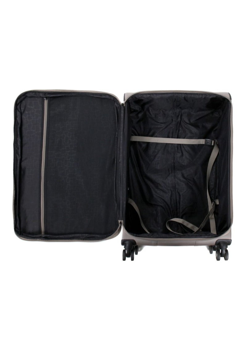Moorea Soft Expandable Suitcase Luggage Trolley 88cm Extra-Large Bronze