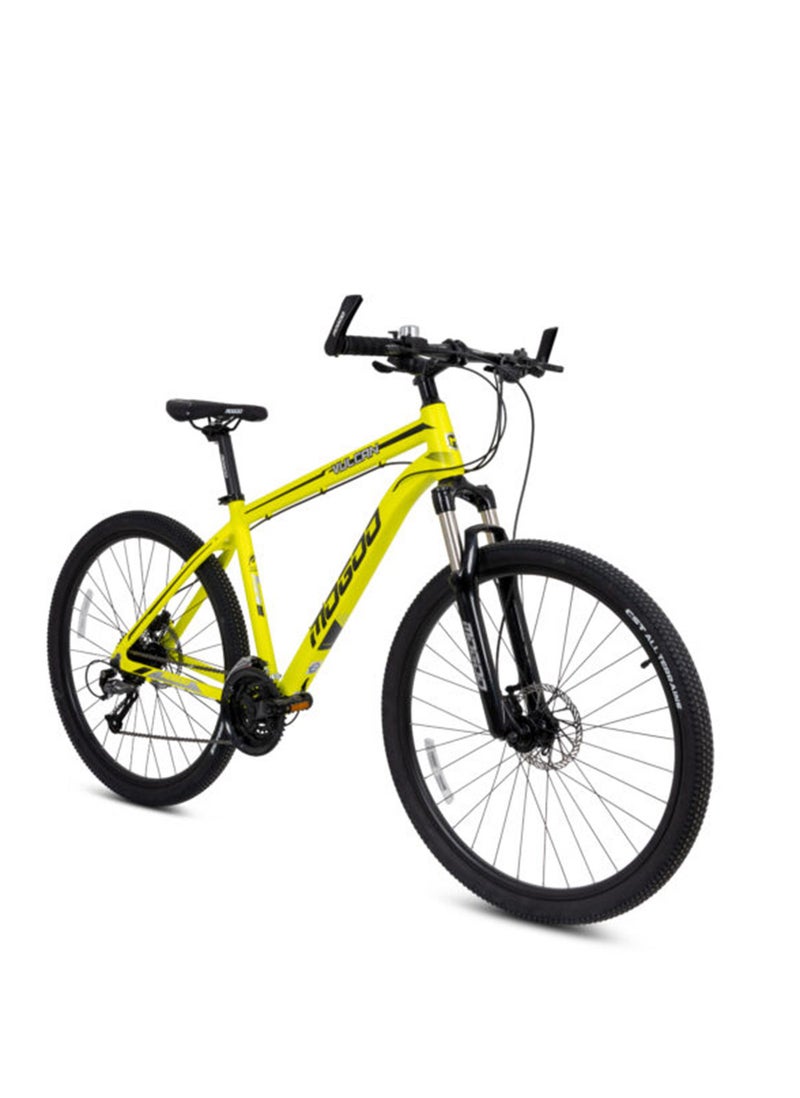 Mogoo Vulcan Alloy Mountain Bike 27.5 Inch, Yellow