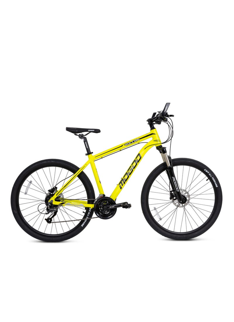 Mogoo Vulcan Alloy Mountain Bike 27.5 Inch, Yellow