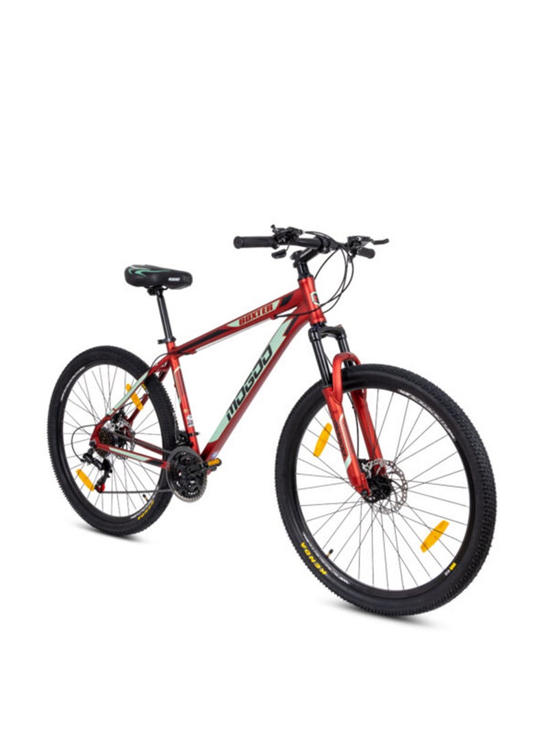 Mogoo Boxter Alloy Mountain Bike 27.5 Inch, Red