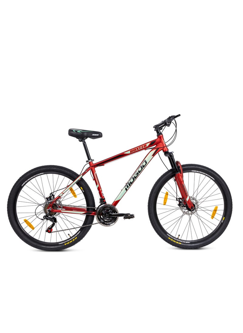 Mogoo Boxter Alloy Mountain Bike 27.5 Inch, Red