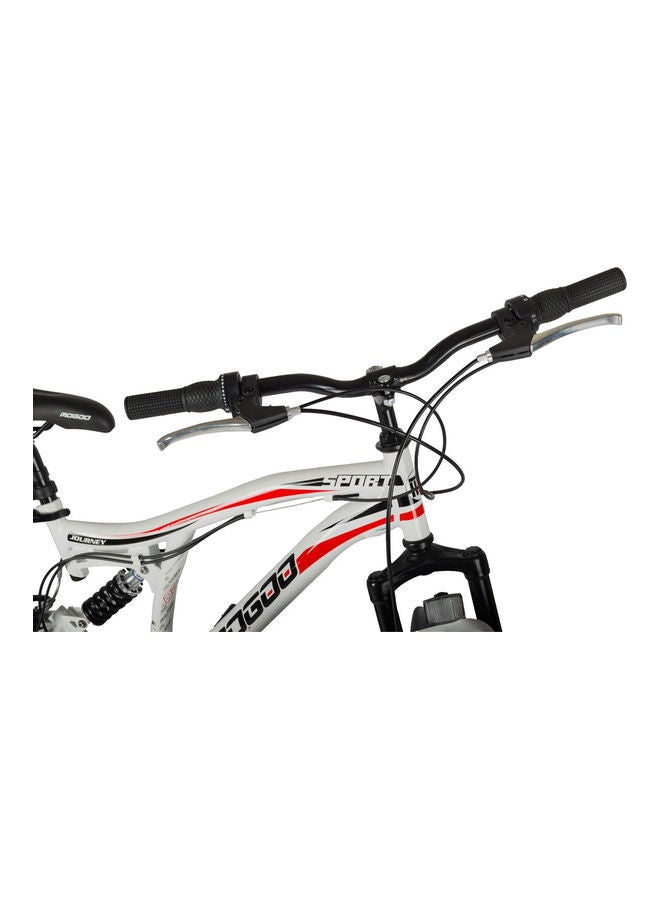 Journey 21 Speed Dual Suspension Mountain Bike 26inch Size M