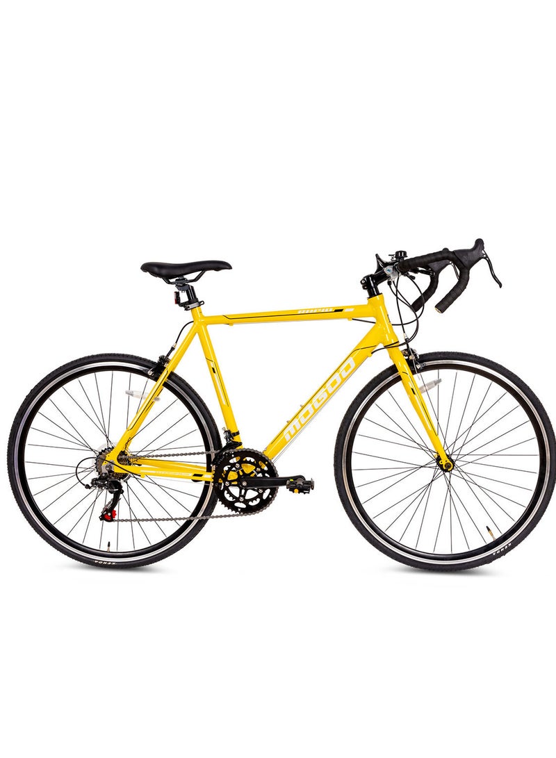 Rapid Road Bike 700c - Yellow, 56cm Frame