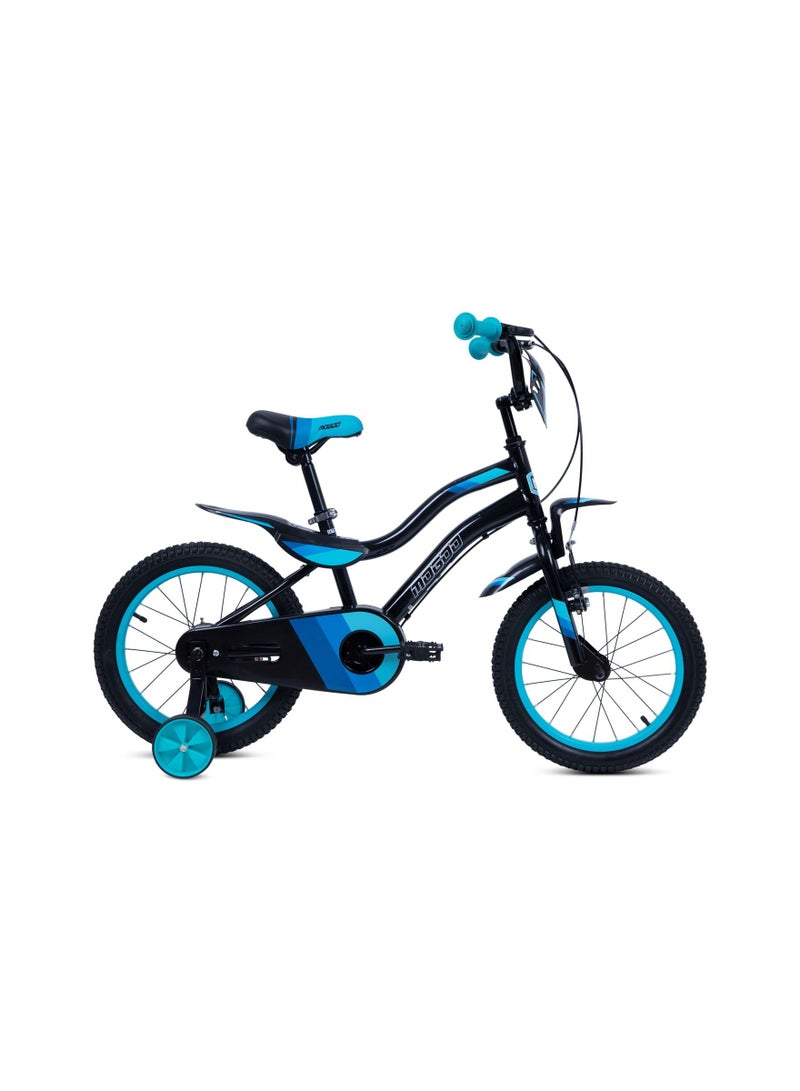 Mogoo Genius 16 Inch Kids Bikes - Black