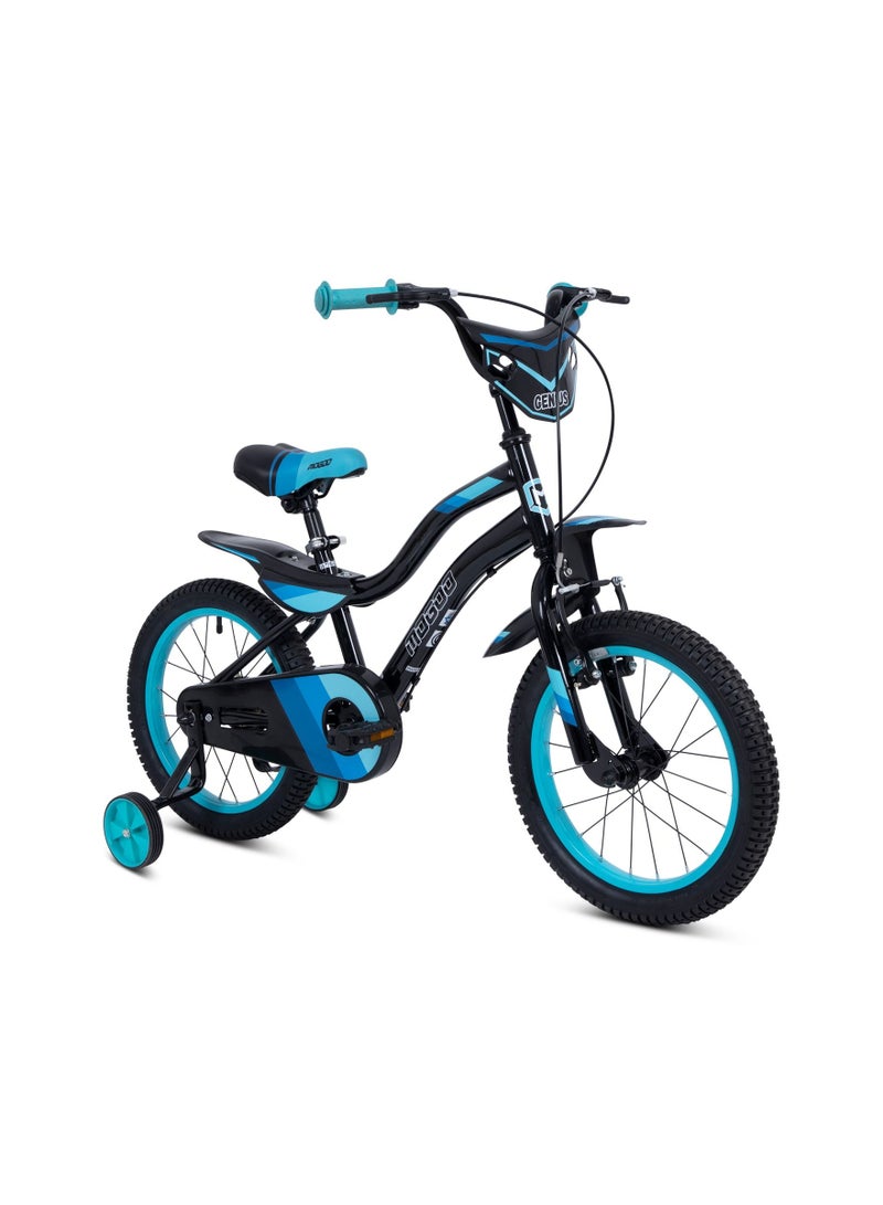 Mogoo Genius 16 Inch Kids Bikes - Black