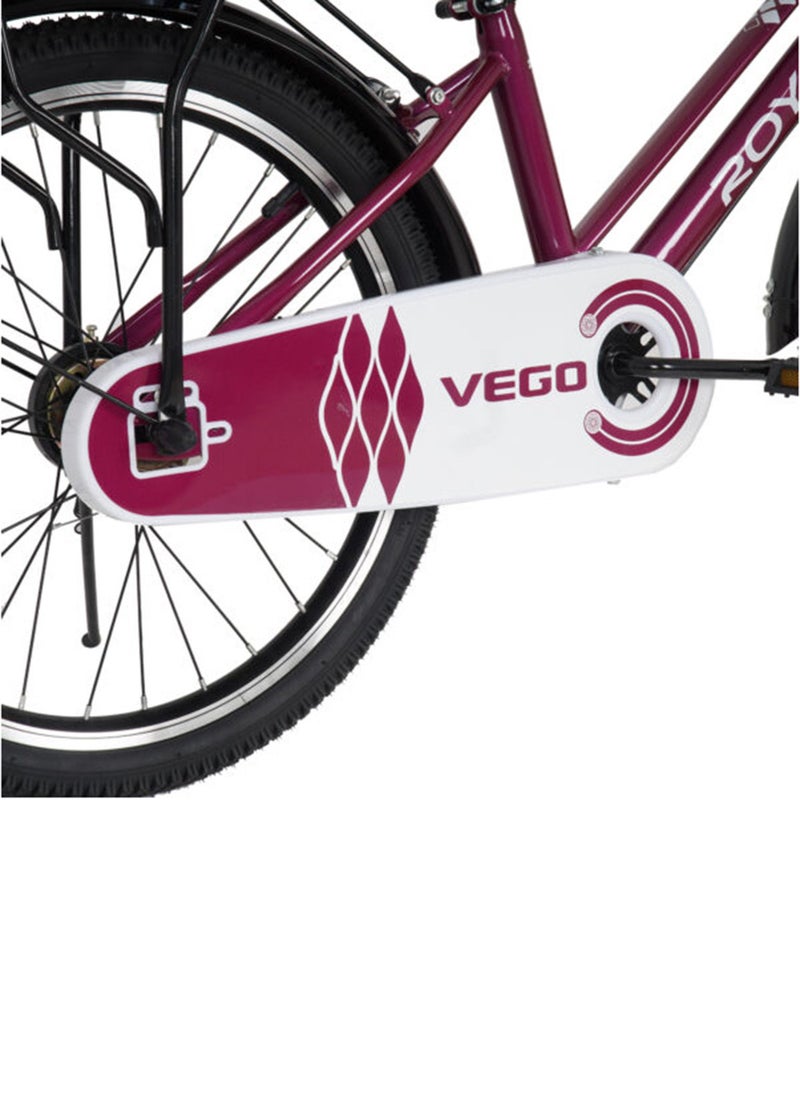 Vego Royal 20 Inch Kids Bikes - Purple