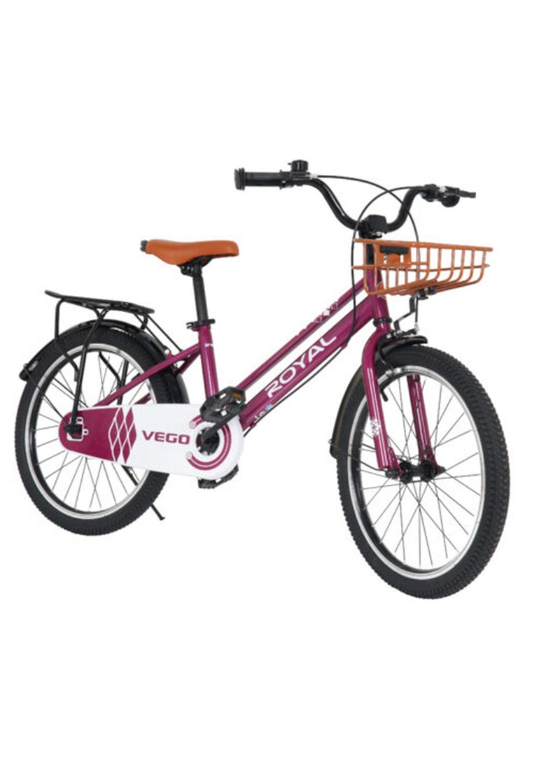 Vego Royal 20 Inch Kids Bikes - Purple