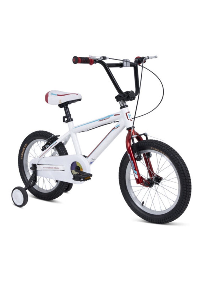 Mogoo Matrix Alloy Kids Bikes 16 Inch - White