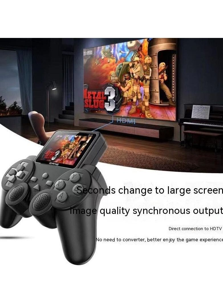 Classic S10 Game Stick With Super HD display Game Console with Gamepads Dual Players Built in 520 Classic Games