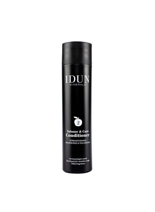 Volume Conditioner Detangler For Fine Hair Moisturizing & Light Soft Smooth Shine Malic Acid Apple Stem Cell Extract & Panthenol 100% Vegan Dermatologist Tested 8.45 Oz
