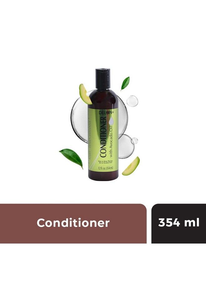 Conditioner Avocado Oil ;Conditioner Avocado Oil For Man And Woman ;No Parabens & Sulphate ;Soft Silky Hair 354Ml