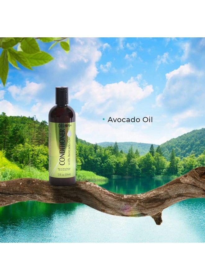 Conditioner Avocado Oil ;Conditioner Avocado Oil For Man And Woman ;No Parabens & Sulphate ;Soft Silky Hair 354Ml