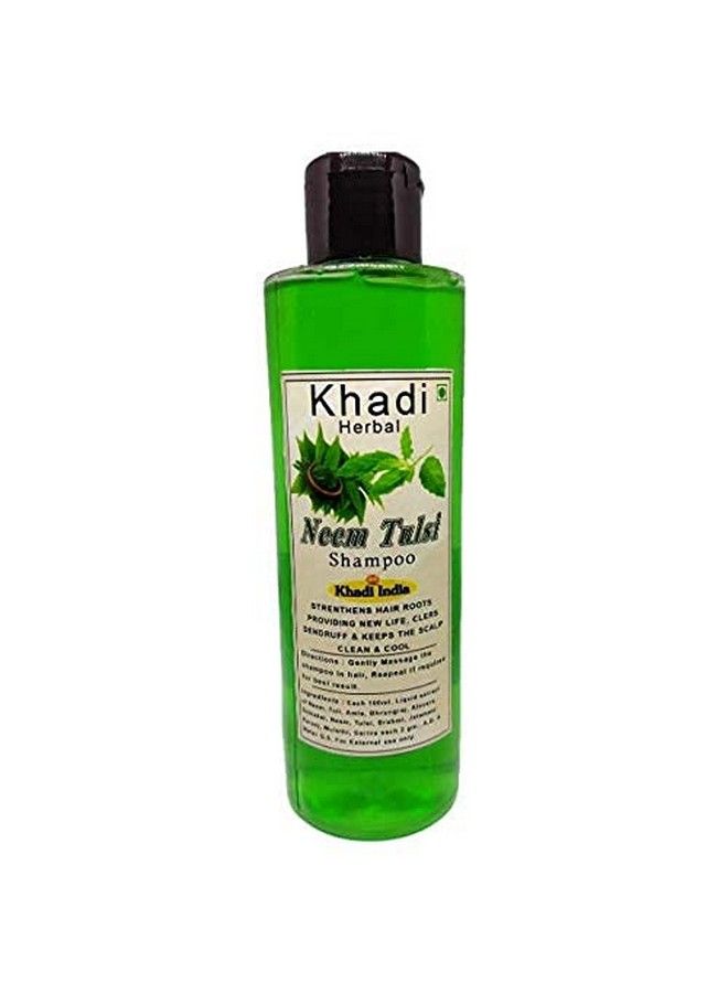 Neem And Tulsi Shampoo For Hair Fallparabensanti Dandruff & Anti Hair Falldamaged Hair Repairs Hair Damage 200 Ml Combo Pack Off 02