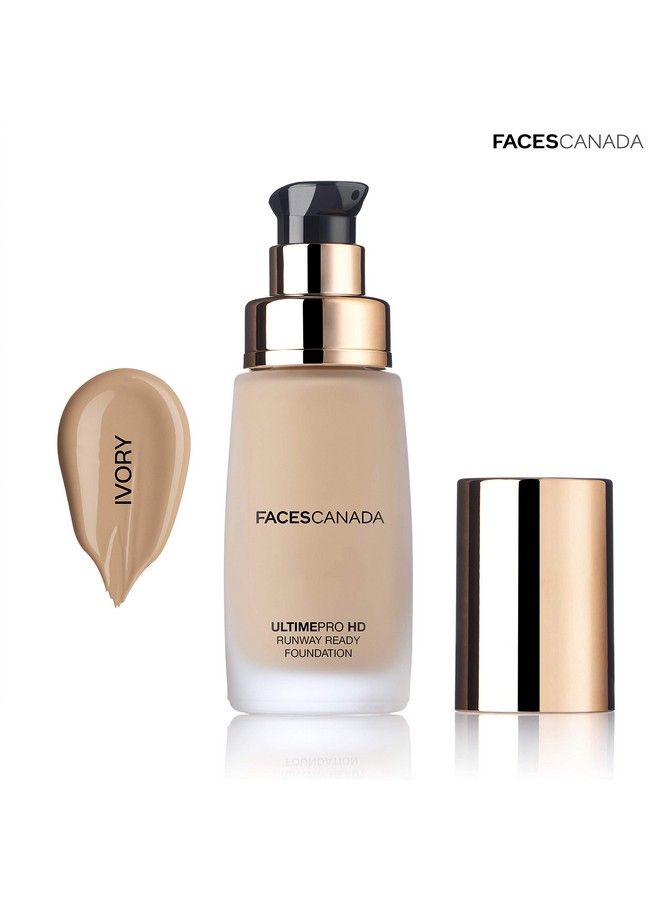 Faces Canada Ultime Pro Hd Runway Ready Foundation Ivory 01