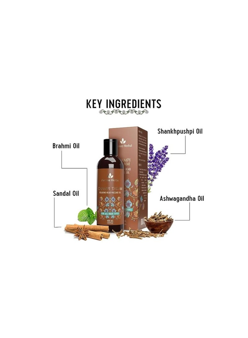 Avimee Herbal Reelaxing Head Massage Oil