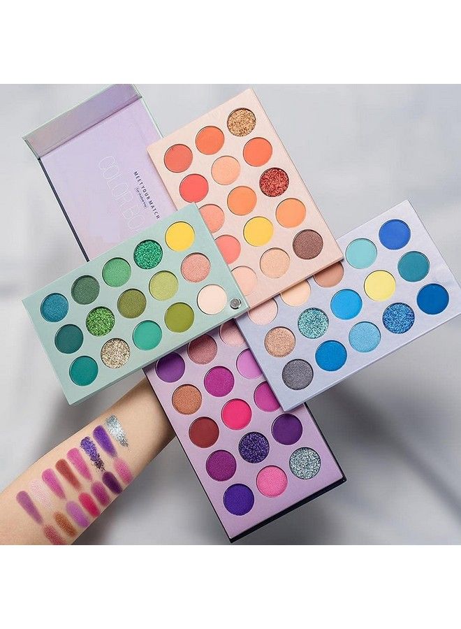 Beauty Color Board Eyeshadow Palette 60 Color Makeup Palette Multicolors Matte Finish