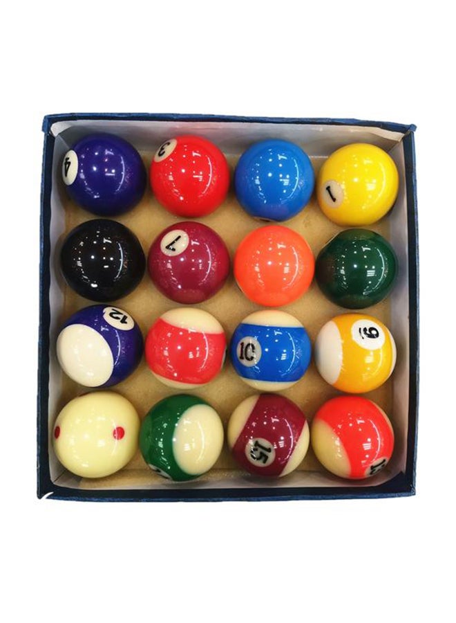 16-Piece Billiards Ball 33*22*5.5cm