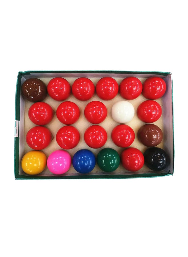 22-Piece Billiards Ball 24*24*6cm