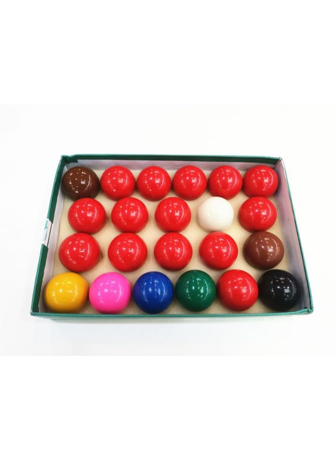 22-Piece Billiards Ball 24*24*6cm