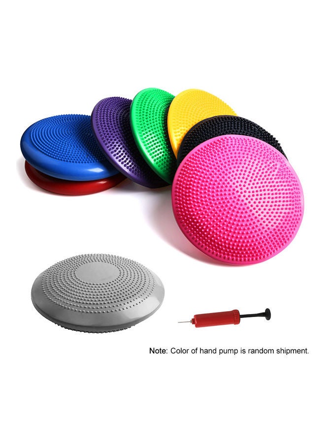 Yoga Balance Disc with Free Hand Pump 33cm