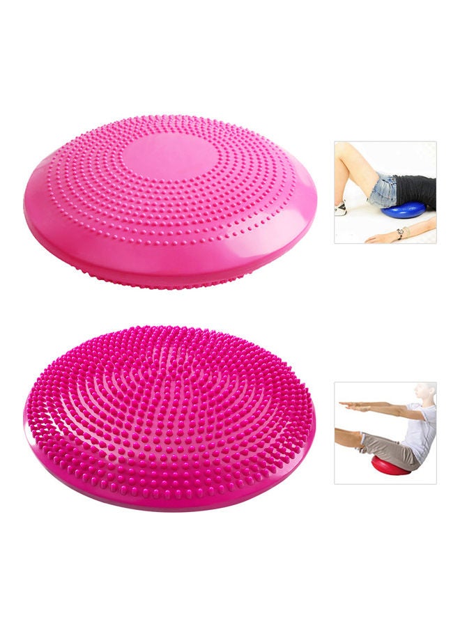 Yoga Balance Disc with Free Hand Pump 33cm