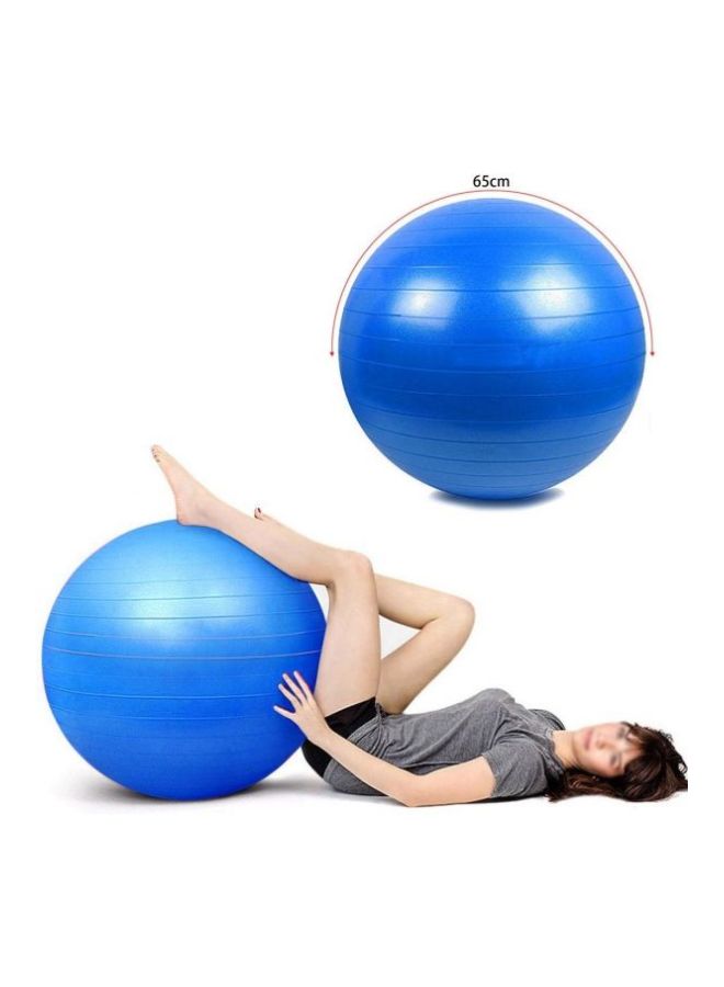Yoga Core Swiss Ball With Pump 65cm