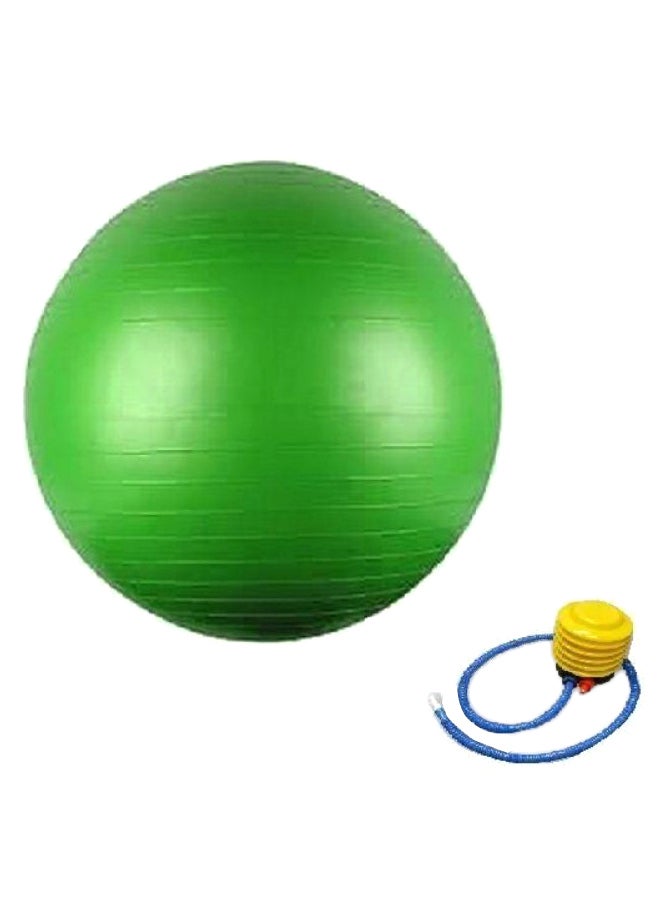 Exercise And Yoga Swiss Ball With Air Pump 65cm