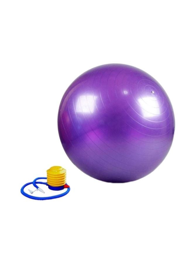 Yoga Swiss Ball With Pump - 65cm 65cm