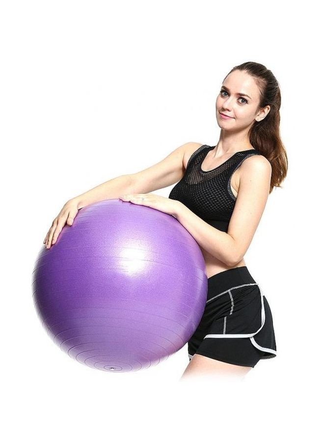 Yoga Swiss Ball With Pump - 65cm 65cm