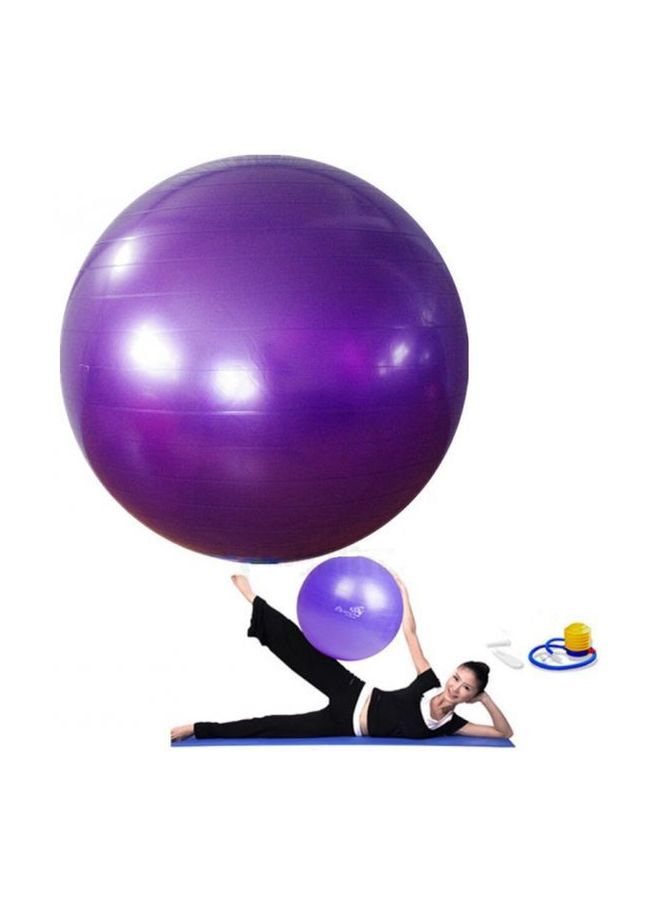 Yoga Swiss Ball With Pump - 65cm 65cm