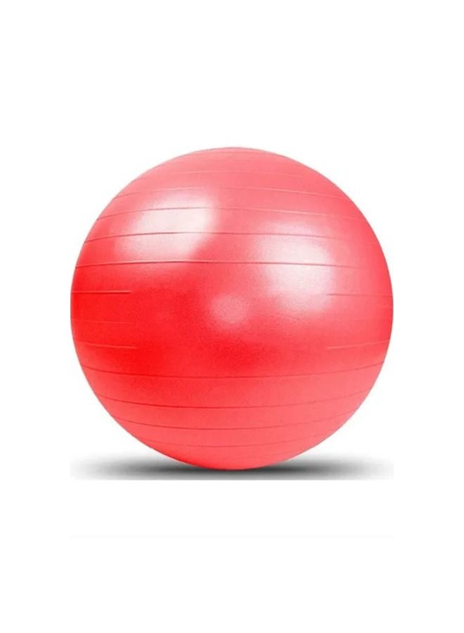 Yoga Ball Exercise Fitness Heavy Duty Anti-Burst Red 85cm