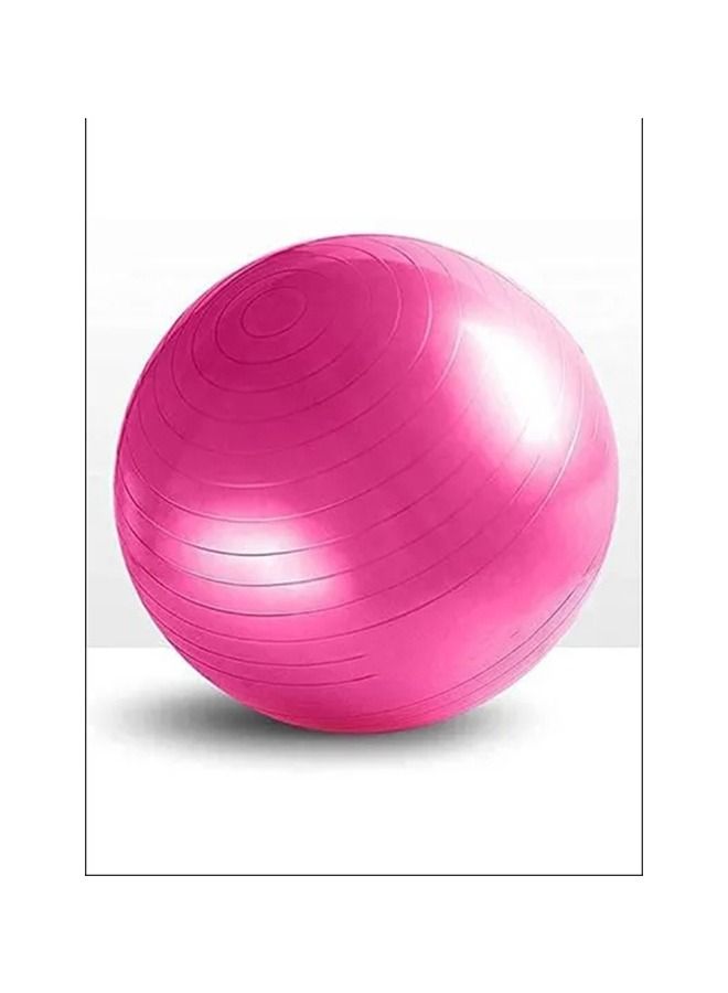 Yoga Ball Exercise Fitness Heavy Duty Anti-Burst Pink 85cm